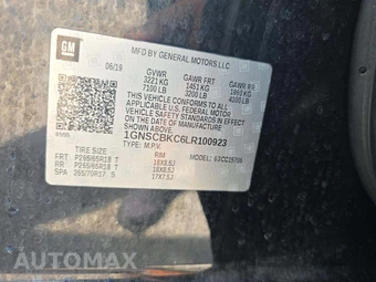 2020 Chevrolet Tahoe LT 1LT – miniatura 5