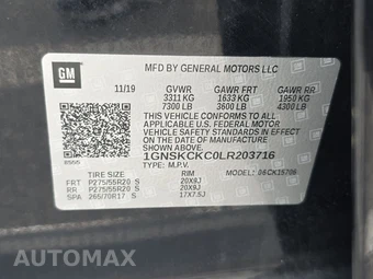 2020 Chevrolet Tahoe Premier 1LZ - miniatura 22