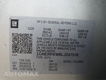 2020 Chevrolet Traverse LS 1LS – miniatura 15