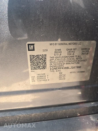 2020 Chevrolet Traverse LS 1LS – miniatura 15