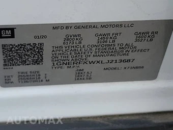2020 Chevrolet Traverse LS 1LS – miniatura 15