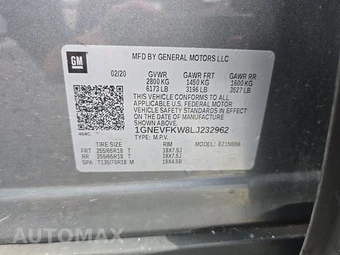 2020 Chevrolet Traverse LS 1LS – miniatura 15