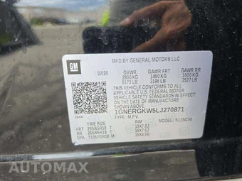 2020 Chevrolet Traverse LT Cloth 1LT – miniatura 5