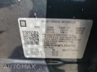2020 Chevrolet Traverse LT Cloth 1LT - miniatura 14