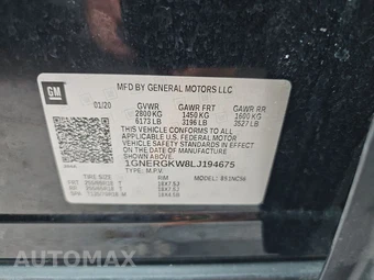 2020 Chevrolet Traverse LT Cloth 1LT - miniatura 15
