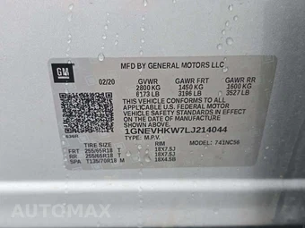 2020 Chevrolet Traverse LT Leather 3LT - miniatura 5