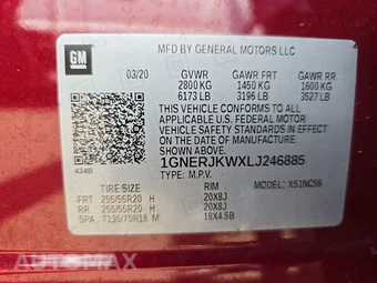 2020 Chevrolet Traverse RS 2LT - miniatura 15