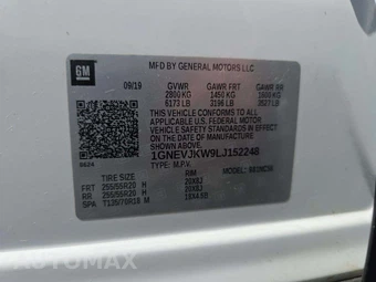2020 Chevrolet Traverse RS 2LT – miniatura 5