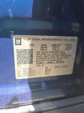 2020 Chevrolet Trax LT 1LT – miniatura 5