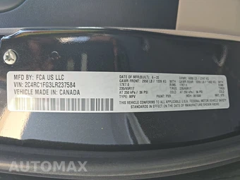 2020 Chrysler Pacifica Touring 121.6" WB - miniatura 15