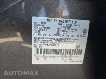 2020 Ford Edge SEL – miniatura 2