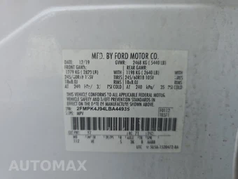 2020 Ford Edge SEL - miniatura 14