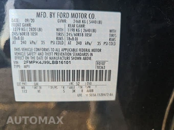 2020 Ford Edge SEL - miniatura 14