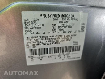 2020 Ford Edge Titanium – miniatura 17