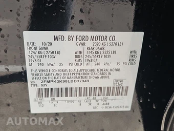 2020 Ford Edge Titanium - miniatura 14