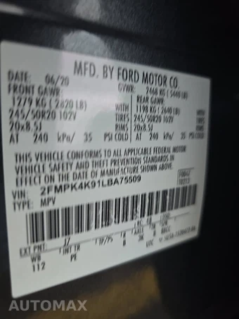 2020 Ford Edge Titanium – miniatura 14