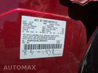 2020 Ford Edge Titanium – miniatura 2