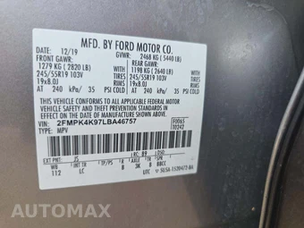 2020 Ford Edge Titanium - miniatura 5