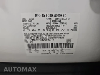 2020 Ford Explorer Limited - miniatura 15