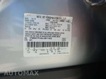 2020 Ford Explorer Limited – miniatura 2