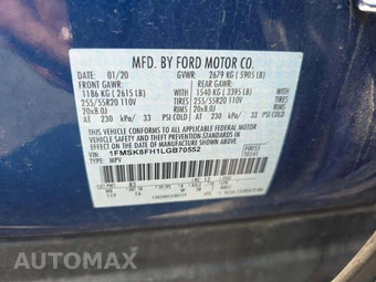 2020 Ford Explorer Limited - miniatura 5