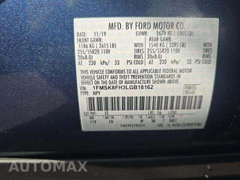 2020 Ford Explorer Limited – miniatura 6