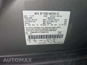 2020 Ford Explorer Limited - miniatura 2
