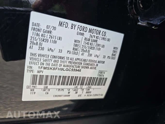 2020 Ford Explorer Limited – miniatura 5