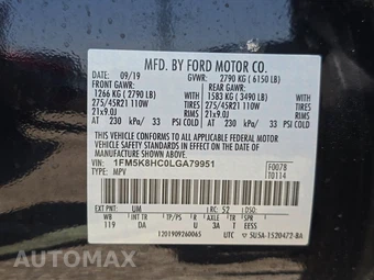 2020 Ford Explorer Platinum - miniatura 14