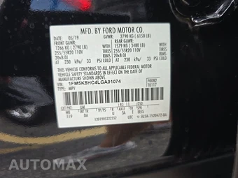 2020 Ford Explorer Platinum - miniatura 15
