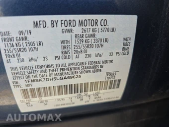 2020 Ford Explorer XLT – miniatura 16