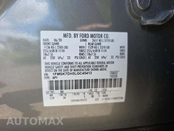 2020 Ford Explorer XLT - miniatura 2