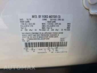 2020 Ford Explorer XLT – miniatura 5