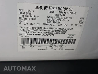2020 Ford Explorer XLT – miniatura 15