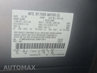 2020 Ford Explorer XLT - miniatura 5