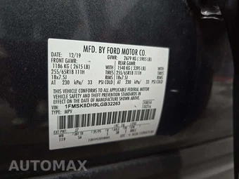 2020 Ford Explorer XLT - miniatura 2