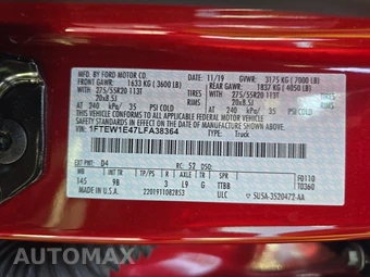2020 Ford F-150 Platinum Crew Cab Short Bed - miniatura 14