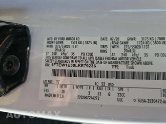 2020 Ford F-150 XL Crew Cab Short Bed - miniatura 5