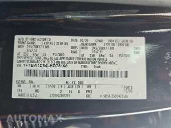 2020 Ford F-150 XLT Crew Cab Short Bed - miniatura 15