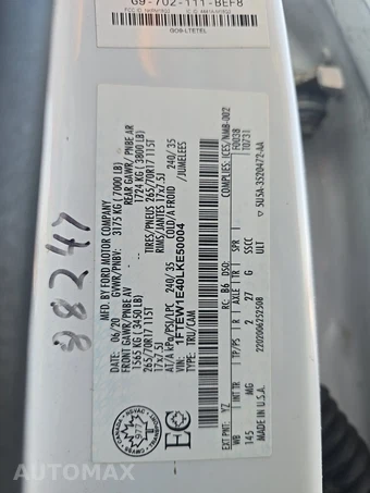 2020 Ford F-150 XLT Crew Cab Short Bed - miniatura 14