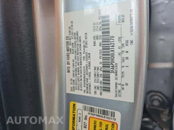 2020 Ford Fusion SE – miniatura 5