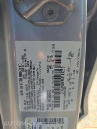2020 Ford Fusion Titanium – miniatura 5