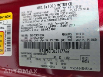 2020 Ford Mustang GT Premium Coupe – miniatura 2