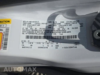 2020 Ford Ranger XL Crew Cab Medium Bed – miniatura 14