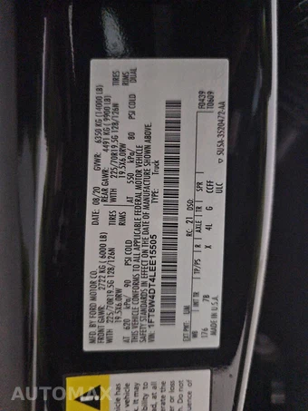 2020 Ford Super Duty F-450 Platinum Crew Cab Long Bed DRW - miniatura 14