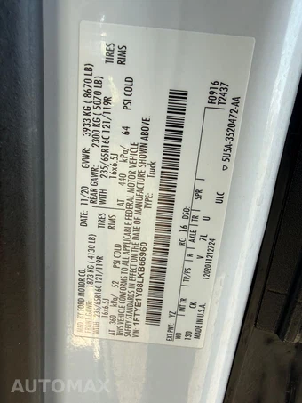 2020 Ford Transit 150 Cargo Van Low Roof 130.0" WB - miniatura 53