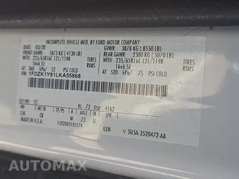 2020 Ford Transit 150 Passenger Van XLT Low Roof 130.0" WB - miniatura 13