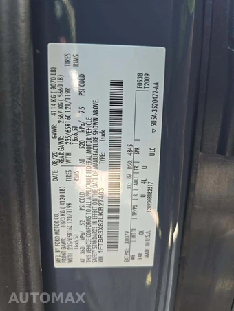 2020 Ford Transit 250 Cargo Van High Roof 148.0" WB - miniatura 5