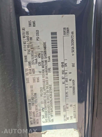 2020 Ford Transit 250 Cargo Van High Roof 148.0" WB - miniatura 2