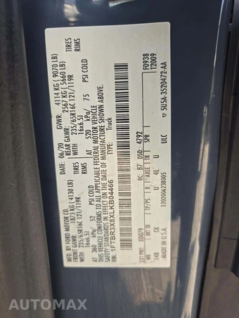 2020 Ford Transit 250 Cargo Van High Roof 148.0" WB - miniatura 2